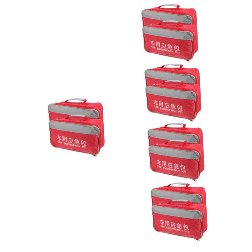 LALAFINA 10 Pcs First aid kit Emergency kit Emergency car kit Apartment Essentials for First Apartment Emergency Survival kit Bag Small Medicine Bag aid Bag on Board Cloth Toolkit Travel