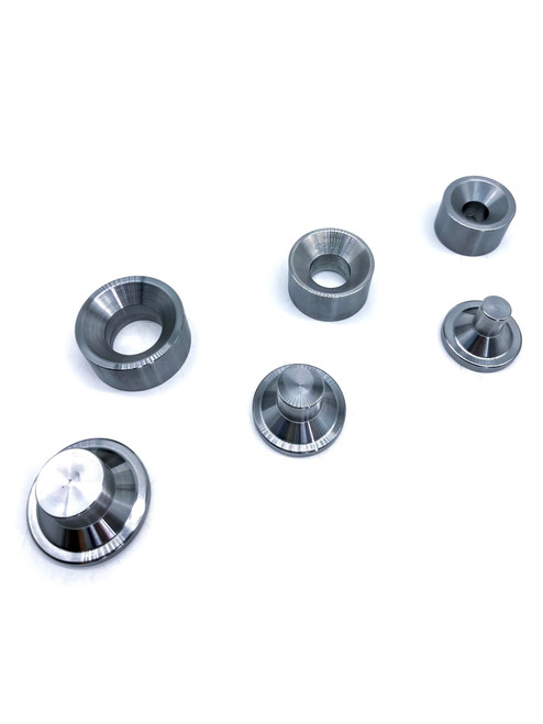 LOUDERLUN 3 Piece Dimple Die Set 1/2" 3/4" 1"