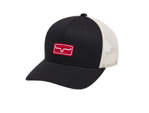 Kimes Ranch Adjustable Snapback Caps Team Pro Trucker/Black