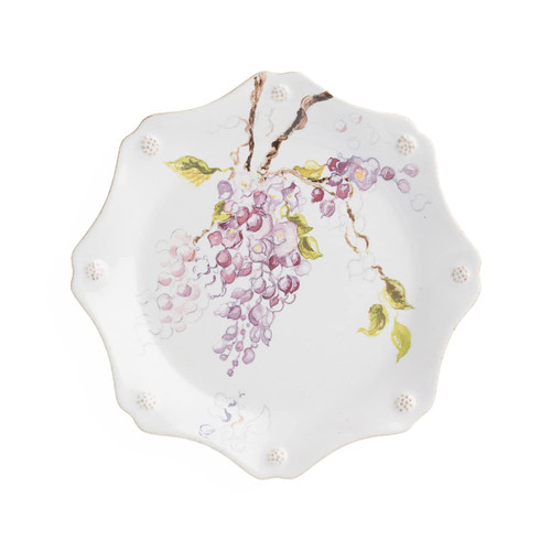 Juliska Berry & Thread Floral Sketch Salad Plate - Wisteria