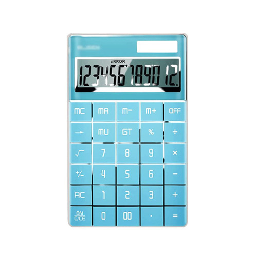 PAASHE Calculator Dual Power Scientific Calculators Accounting Students Desktop Calculators Multifunctional Basic Office Calculators 12-bit Large Screen 6.5in Fast Accurate