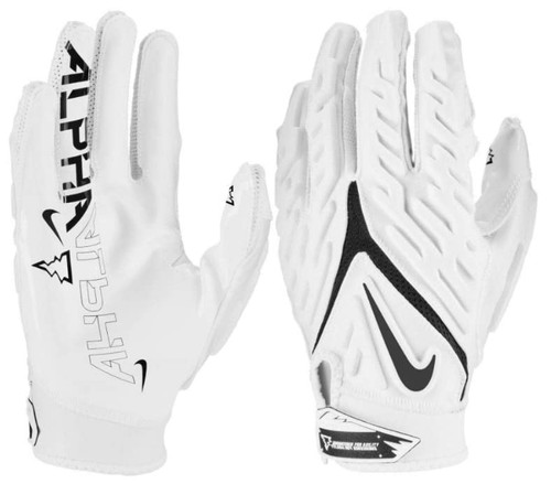 Nike Youth Superbad 6.0 Football Gloves White | Black Small
