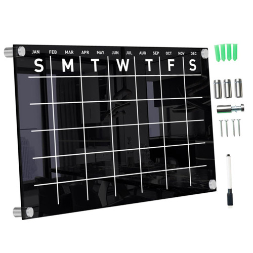 STOBOK 4 Sets Erasable Message Board Chore Chart Memo Boards Whiteboard Weekly Plan Memo Board Bulletin Board Handwritten Note Board Note Board for School Acrylic Tool Handwriting Office