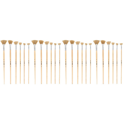 VILLCASE 24 Pcs Oil Paintbrush Drawing Brushes Kit Artist Paint Brushes Fan Brush for Painting Fan Paint Brush Fan Shaped Brushes Kids Kits Gouache Brushes Major Mural Student Bristle Brush VILLCASE 24 Pcs Oil Paintbrush Drawing Brushes Kit Artist Paint Brushes Fan Brush for Painting Fan Paint Brush Fan Shaped Brushes Kids Kits Gouache Brushes Major Mural Student Bristle Brush