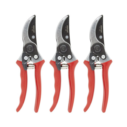Zenport Z103-3PK Pruner Shear, Orange