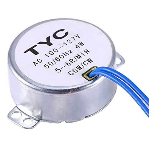 Turntable Synchronous Motor 50/60Hz AC 100~127V 4W 5-6RPM/MIN CCW/CW Motor For turntable Synchron Motor or Guide Motor