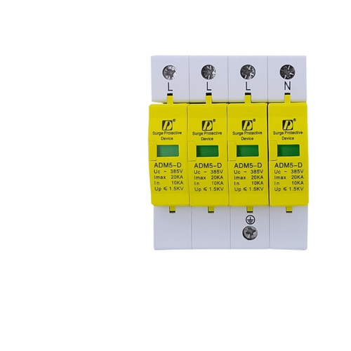 SaNzia Surge Protector 10ka Household Lightning Protection Module ADM5 Lightning Protection Device Lightning Protection System Power Arrester
