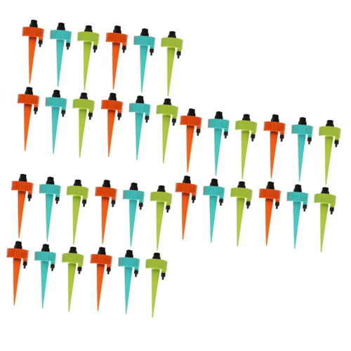 YARNOW 36 Pcs Self Watering Devices Bonsai Watering Spikes Self Watering Spikes Plant Watering Devices Garden Watering Spikes Globes Stakes System Plant Watering Spikes Dripper Automatic