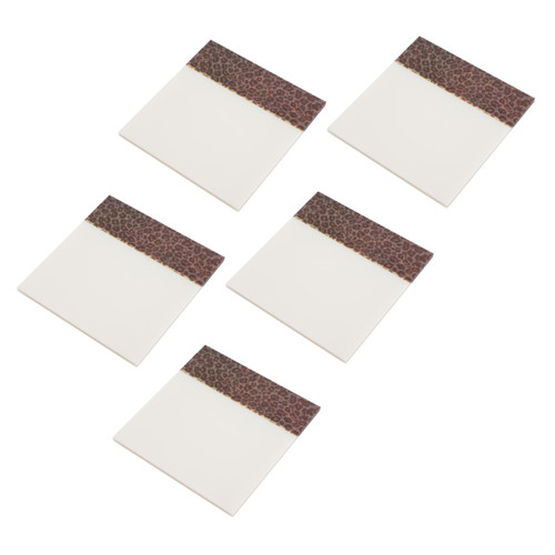 STOBOK 20 Pcs Memo Block Memo Pad Block Sticky Memo Pad Self Stick Memo Cute Self Stick Notepad Novelty Sticky Paper Simple Desk Notepad Scratch Pad Memorandum The Pet Mini