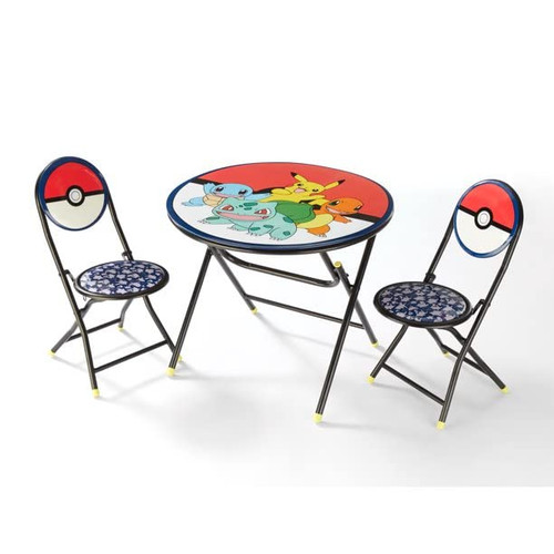 Idea Nuova Pokemon 3 Piece Table and Chair Set