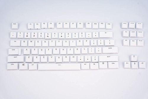 wj forG915 Full Set of 109/87 Keycaps Replacement G915/G913/G815/G813 TKL RGB Gaming Mechanical Keyboard (87 Keys White G915)