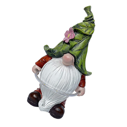 SUPVOX Solar Decorative Lights Garden Dwarf Statue Solar Powered Lamp Solar Lamp Gnomes Solar Lantern Garden Landscape Lamp Solar Light Dwarf Statue Light Garden Light Outdoor Resin