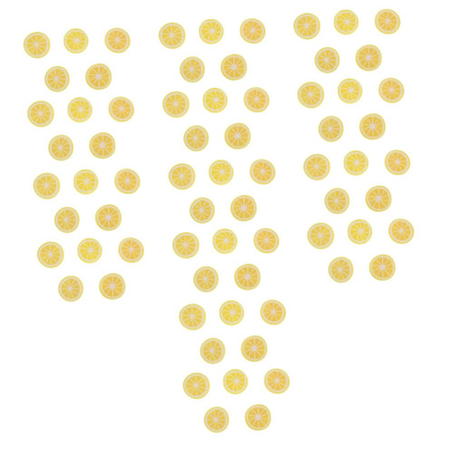 VILLCASE 1400 Pcs Sliced ??Clay Fruit Decorative Beads for Jewelry Fruit Clay Beads Craft Beads Charms DIY Clay Beads Fruits Charms for Earring Slices Polymer Clay Child Space Sugar Cane