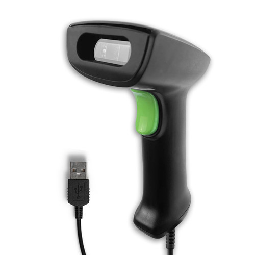 Kercan KR-206 Automatic Wired USB 1D 2D QR PDF417 Data Matrix Barcode Scanner CCD Bar Code Reader Replace KR-230-EIO