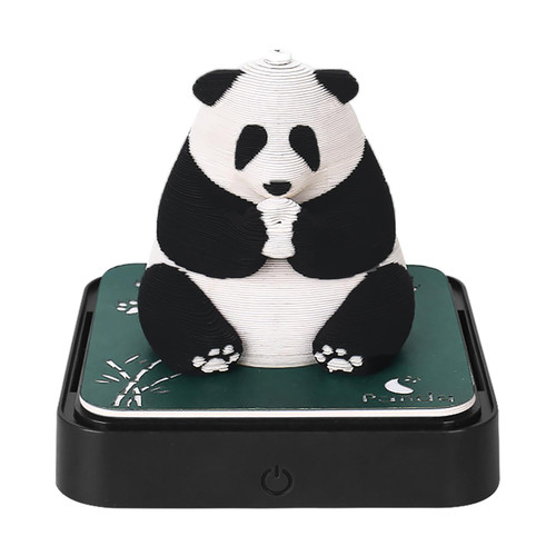 SIWEME 3D Memo Pad Calendar 2024,Time Piece Calendar,Cute Panda 3D Art Calendar Notepad Paper Card Craft Creative Notes Desk Decoration Birthday Gift