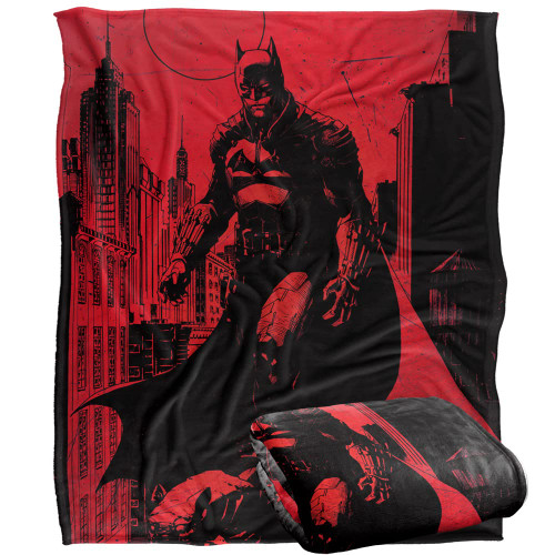 The Batman (2022) Blanket, Jim Lee Art Silky Touch Super Soft Throw Blanket 50" x 60"