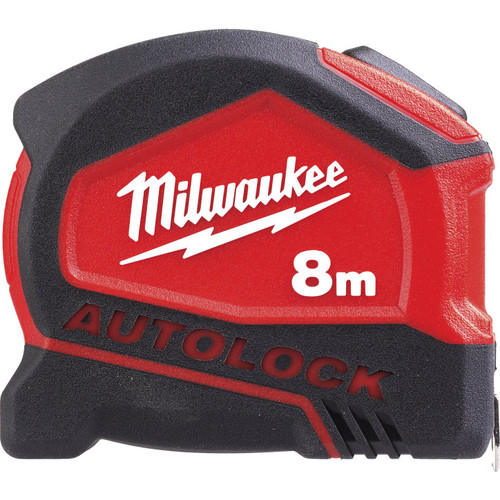 Milwaukee Autolock Tape Measure 8m/26ft (Width 25mm)