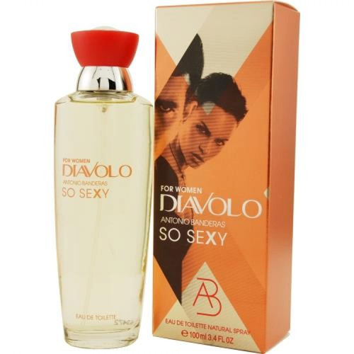 Diavolo So Sexy By Antonio Banderas For Women. Eau De Toilette Spray 3.4-Ounces