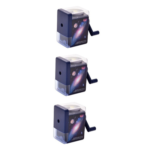 Operitacx 3pcs Creative Sharpener Pencil Sharpener Child Automatic