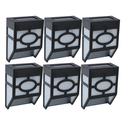 Yardenfun 6pcs Solar Power Led Lamp Wall Light for Garden Solar Powered Wall Lights Solar Power Lamp for Garden Led Outdoor Wall Lamp Outdoor Wall Lantern Led Light Rainproof Night Light Yardenfun 6pcs Solar Power Led Lamp Wall Light for Garden Solar Powered Wall Lights Solar Power Lamp for Garden Led Outdoor Wall Lamp Outdoor Wall Lantern Led Light Rainproof Night Light