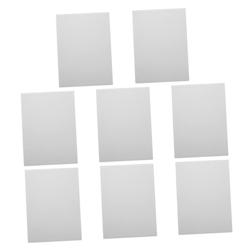 EXCEART 8pcs Canvas Drawing Board Drawing Canvas Board Oil Painting Panels Artist Oil Paint Board Canvas Panel Blank Sketchpad Student Acrylic Paint White Heart-Shaped Wood