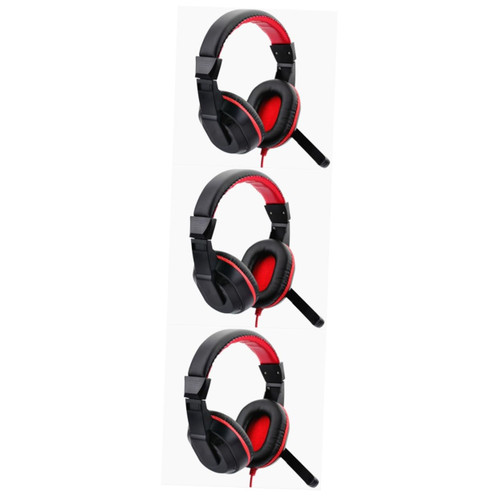 Mikikit 3pcs Noise Cancelling Headphones Wired Computer Headset Headphones Over Ear Noise Cancelling Noise Headphones Cancelling Stereo Headset with Mic Wired with Microphone Mikikit 3pcs Noise Cancelling Headphones Wired Computer Headset Headphones Over Ear Noise Cancelling Noise Headphones Cancelling Stereo Headset with Mic Wired with Microphone