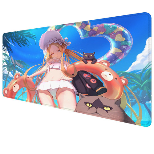 Gaming Mouse Pads Cute Anime Girl Mouse Pad Gaming Mouse Mat Large Computer Keyboard Desk Mat Rubber Base Home Office Oversized Gaming Pad 1000X500Mm