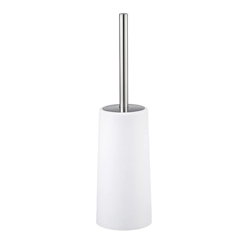 Toilet Bowl Brush with Holder Toilet Brush Holder Household No Dead end Toilet Cleaning Brush Bathroom Soft Hair Toilet Bowl Brush Stainless Steel Handle Toilet Brushs Set Bathroom Accessories ( Color