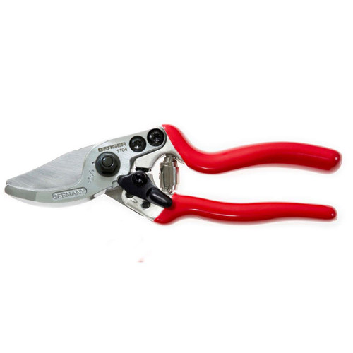 BERGER 1104 Revolving Exchangeable Blades and Light-Weight Handles, Aluminum Hand Shear, 18.5x6x2.5 cm, Red