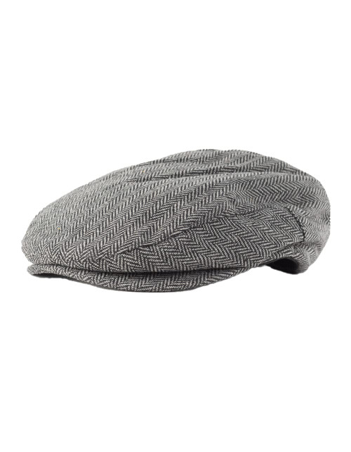 Brixton Hooligan Snap Cap, Grey/Black, Medium