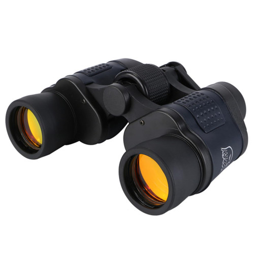 UKCOCO 1pc 60 60 Binoculars Folding Binocular binoculares Birding Binocular Bird Watching Binocular bunoculars Pocket Telescope Outdoor Binocular Portable Binocular x60 Glass red Film