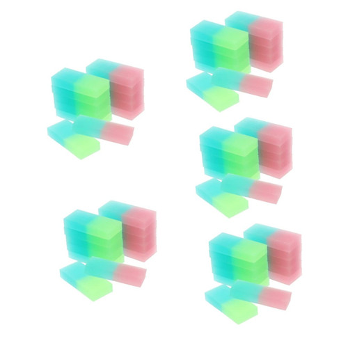 Ciieeo 60 Pcs Gradient Eraser Gradient Colored Erasers Study Erasers Mini Pencil Erasers Sketching Erasers Painting Erasers Cartoon Erasers Exam Erasers Fragrance Small Eraser PVC Child