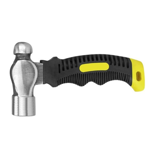 TECHPO Hammers Stubby Small Mini Claw Hammer Tool Mallet Rubber Grip Nail Remover
