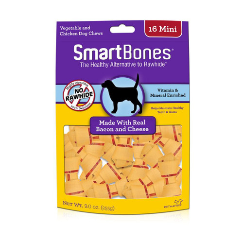 SmartBones Bacon & Cheese, Pet Chew Treats