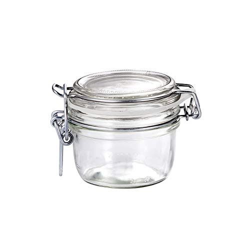 Bormioli Rocco Fido Clear Jar, 4.25 Oz.