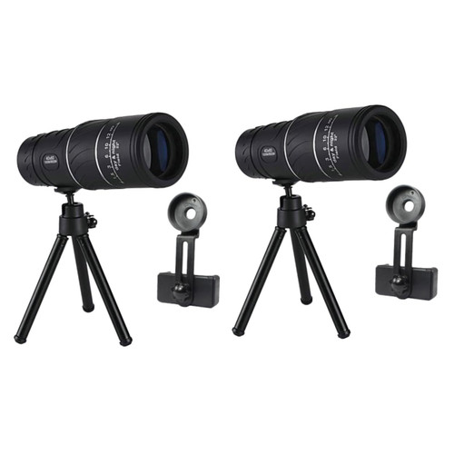 Abaodam 2pcs Telescope Monocular Scope Observe Binoculars Binoculars Spotting Scopes for Bird Watching Sports Binocular Monoculars Camping Travel Plastic Photo Folder