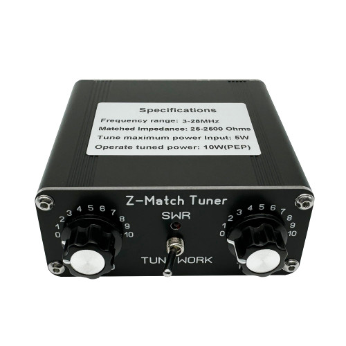 QRP Z-Match Manual Antenna Tuner 3-28 MHz for HAM Radio