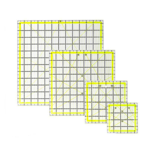 Yuehuam 4 Pack Quilting Ruler, Clear Acrylic Quilting Templates, Transparent Quilter Ruler Fabric Cutting Ruler for Craft Projects Quilting and Sewing Yuehuam 4 Pack Quilting Ruler, Clear Acrylic Quilting Templates, Transparent Quilter Ruler Fabric Cutting Ruler for Craft Projects Quilting and Sewing