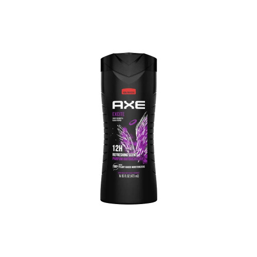 Axe Shower Gel, Excite 16 oz (Pack of 5)