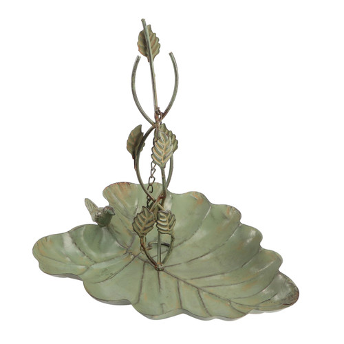 SUPVOX 1pc Bird Feeder Tray for Bird Hanging Bird Bath Tray Bird Feeding Tray Bird Catcher Tray Bird Platform Bird Water Bath Retro Feeder Tray Bird Tray Vintage Birds Wrought Iron