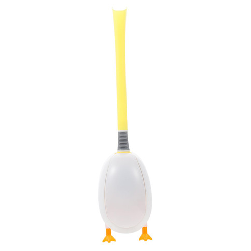 HOMSFOU 4 Sets Toilet Brush Toilet Bowl Cleaner Toilet Bowl Cleaning Brush Toilet Bowl Brush and Holder Toilet Cleansing Brush Bathroom Toilet Scrubber Plastic No Punching Accessories Pp