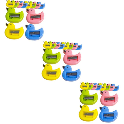 STOBOK 144 Pcs Pencil Sharpener Bulk Hand Pencil Sharpeners School Pencil Sharpener Handheld Pencil Sharpener Mini Accessories Mechanical Carpenter Pencil Compact Pencil Sharpener Manual