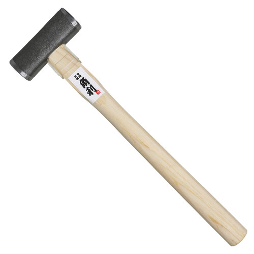 KAKURI Carpenter Hammer GENNO 16 oz (450g) Japanese Cypress Wood Handle, Woodworking Hammer Tool for Chisel, Plane, Nail, Heavy Duty Japanese Carbon Steel Square Head Sivler, Made in JAPAN