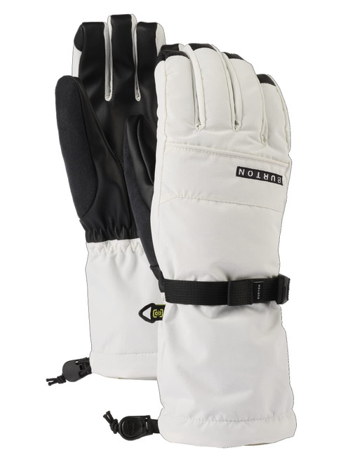 Burton Women's Standard Profile Gloves, Stout White, Large