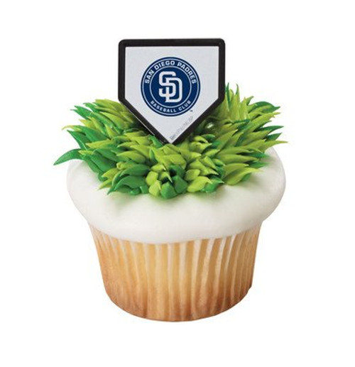 MLB Cupcake Topper Rings - San Diego Padres MLB Cupcake Topper Rings - San Diego Padres
