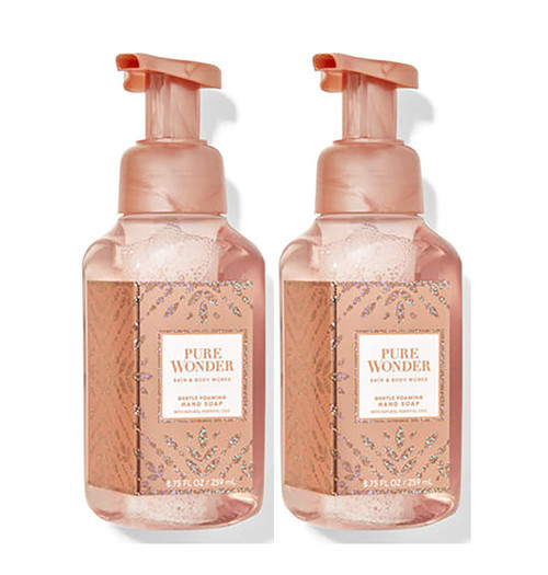 Bath and Body Works Pure Wonder Gentle Foaming Hand Soap, 2-Pack 8.75 Ounce (Pure Wonder)