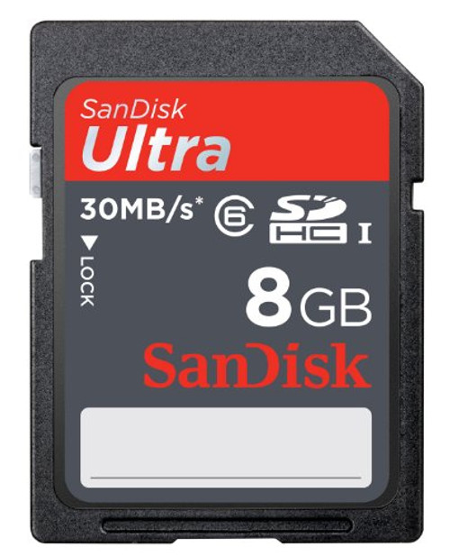 SDSDH-008G-U46 SanDisk Ultra 8GB SDHC Class 6 Flash Memory Card SDSDH-008G-U46 SanDisk Ultra 8GB SDHC Class 6 Flash Memory Card