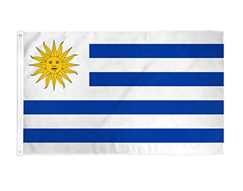 TrendyLuz Flags Uruguay Uruguayan National Banner Flag 3x5 Feet