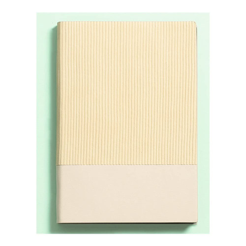 BDPP Journal Notebook Notebook A5 Horizontal Line Journal Cute Simple Travel Diary, Soft Cover for Writing Diary for Office Home School Business School Office Business (Color : Light Yellow)