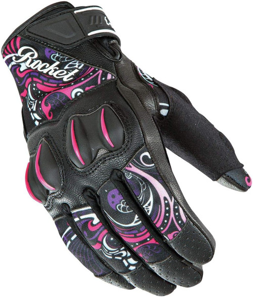 Joe Rocket Women's Cyntek Glove (Red, Medium)